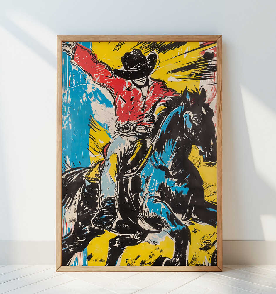 Rodeo - Art Print by Andreas Magnusson
