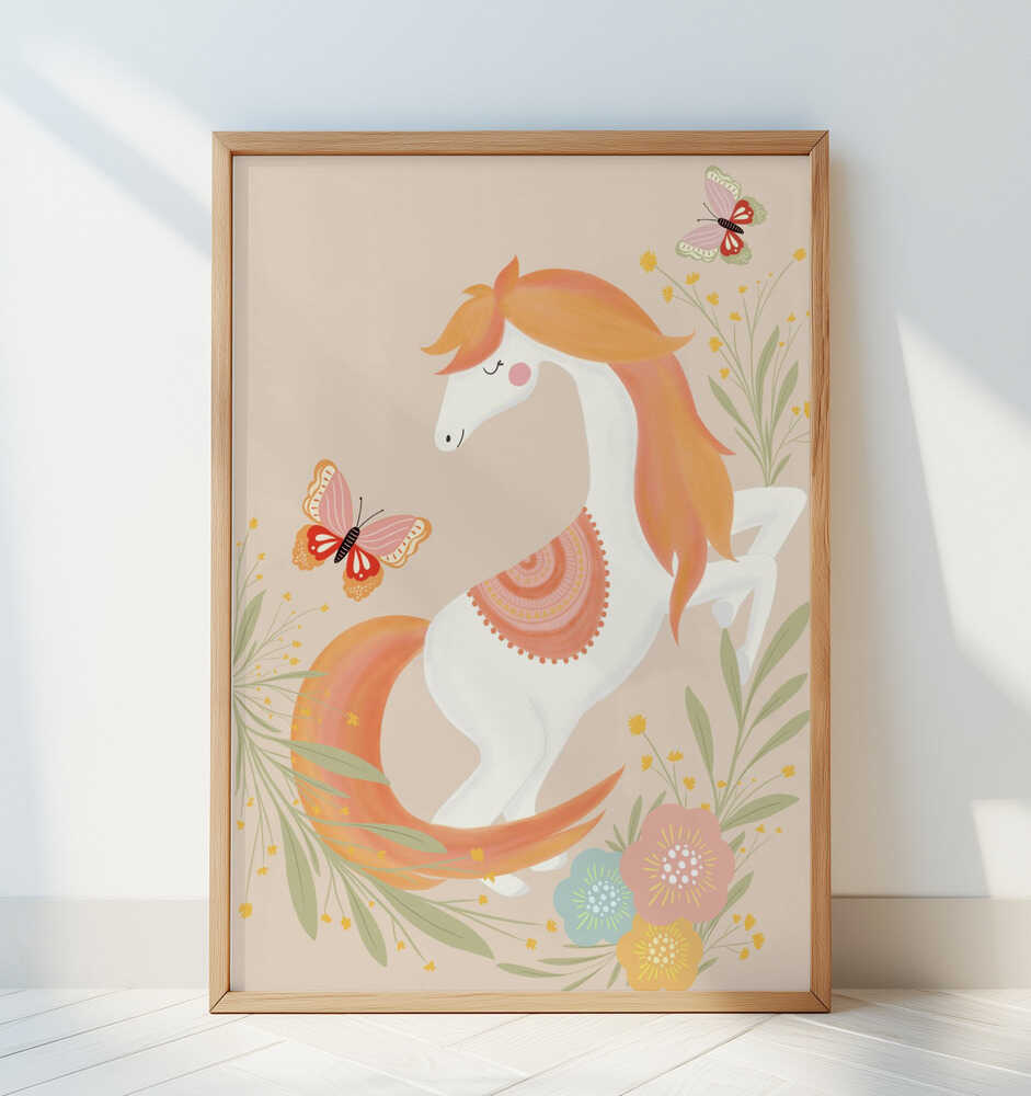 Magical Pony - Art Print by Nikita Jariwala