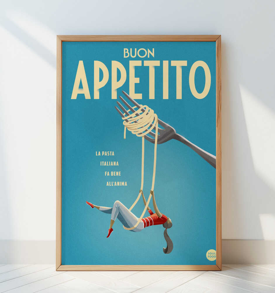 Buon Appetito - Art Print by Mark Harrison