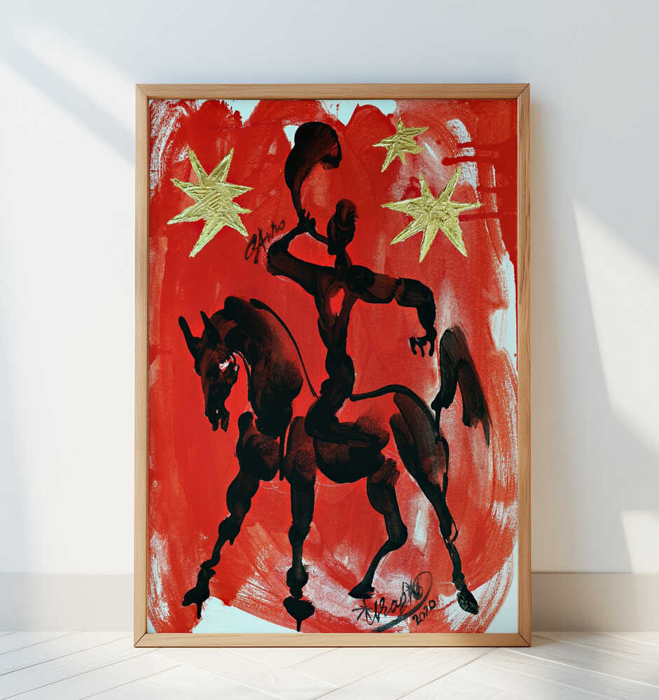 Hornblower - Art Print by Kanat Ibragimov