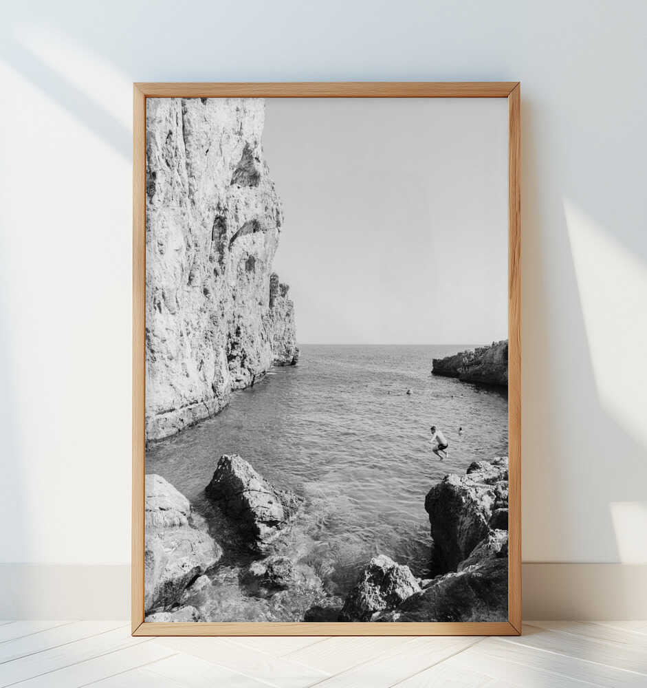 The Dive - Art Print by Kathrin Pienaar