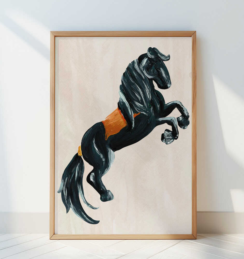 The Horse - Art Print by DePaulo