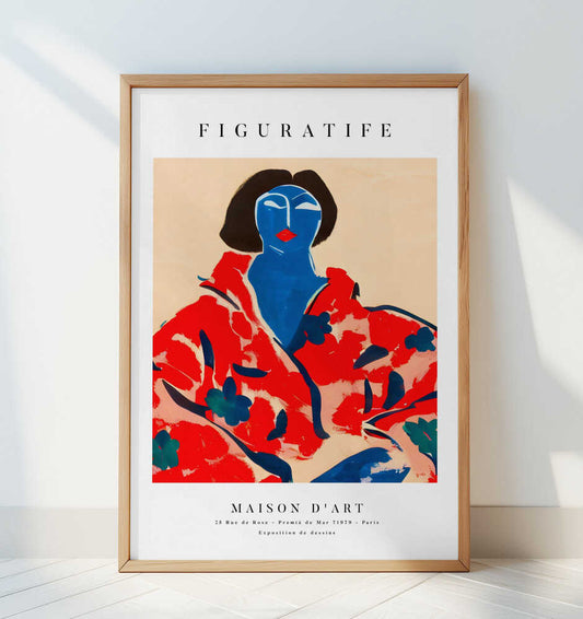 Poster Portrait Series 01 - Art Print by The Printable Studio