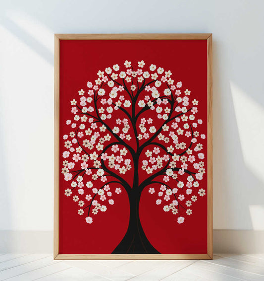Blossom Symphony - Art Print by Little Dean