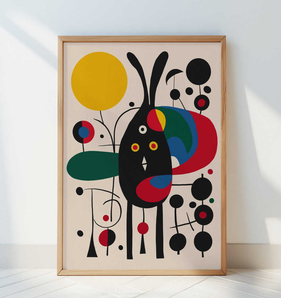 Surreal bunny - Art Print by Little Dean