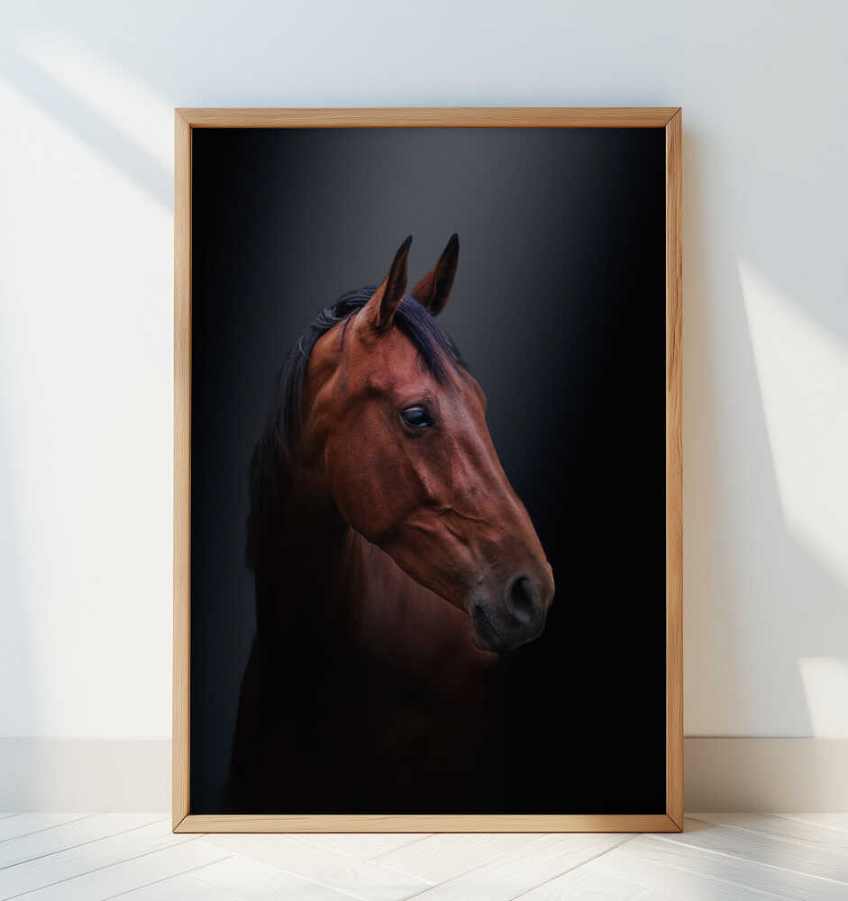 Brown beauty - Art Print by Gert J ter Horst