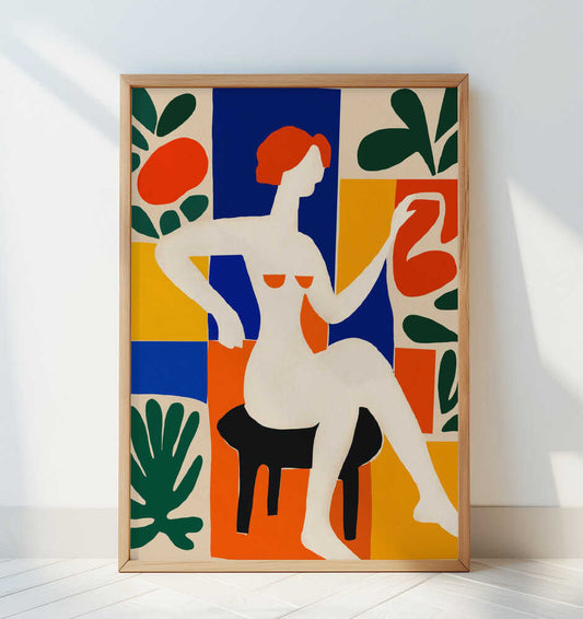 Vibrant Reflection - Art Print by Little Dean