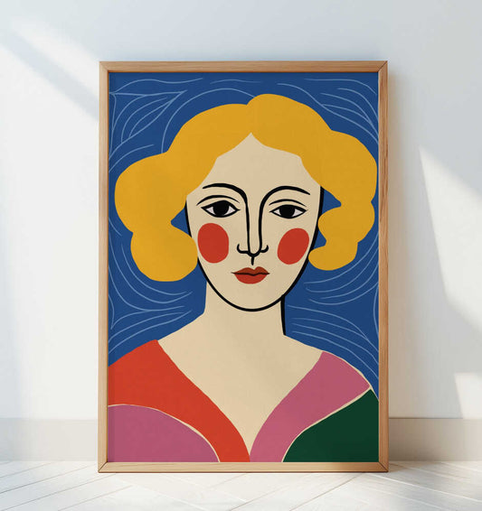 Expressionist Colorful Abstract - Art Print by Little Dean