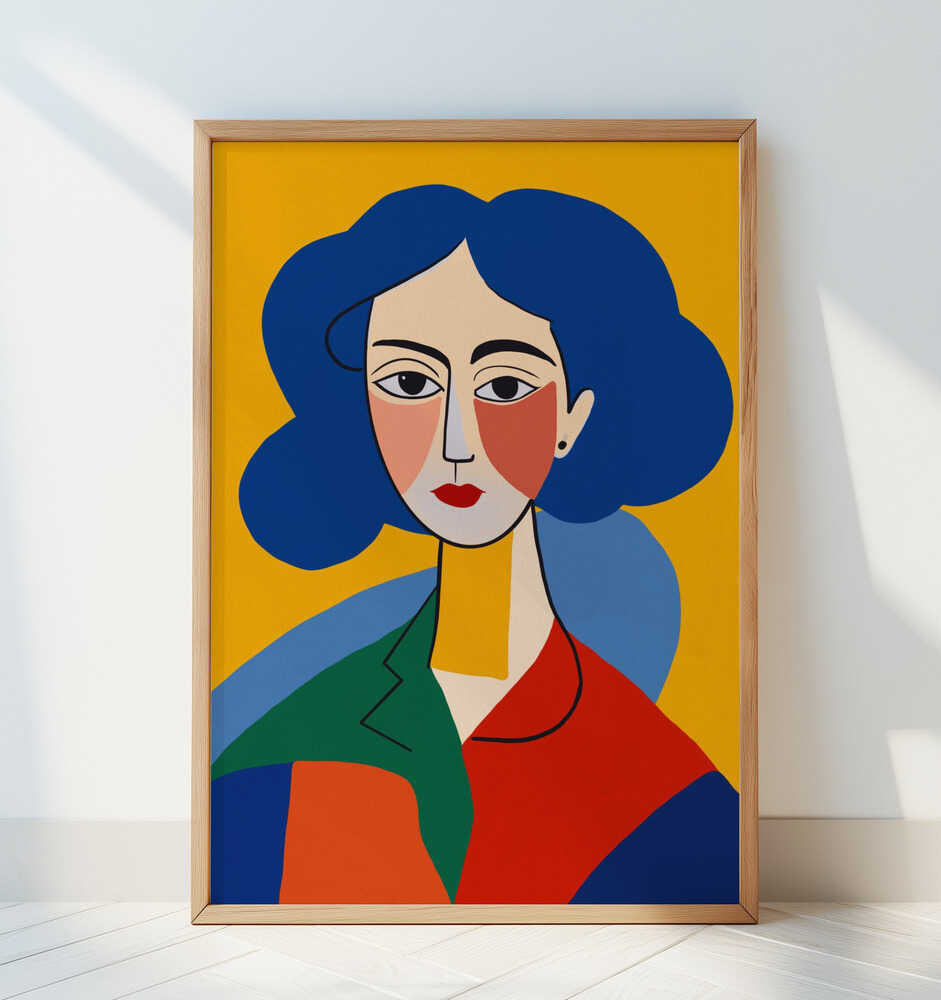 The normal girl - Art Print by Little Dean