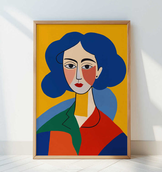 The normal girl - Art Print by Little Dean