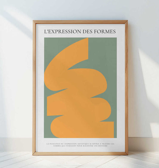 EVOCATION ABSTRAITE - Art Print by RS LAB STUDIO