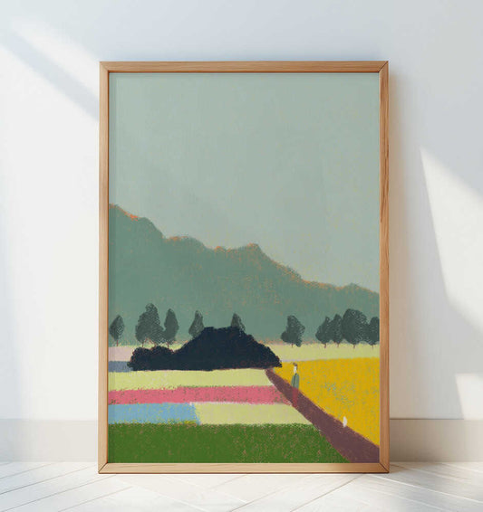 Country Part - Art Print by Little Dean