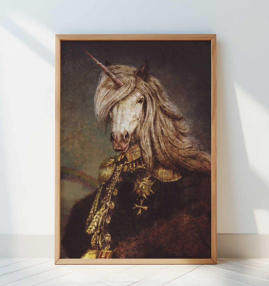 The Count of Wonderland - Art Print by Mike Koubou