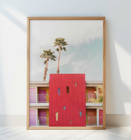 Palm Springs Colors - Art Print by Kathrin Pienaar