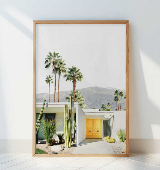 Palm Springs 2 - Art Print by Kathrin Pienaar