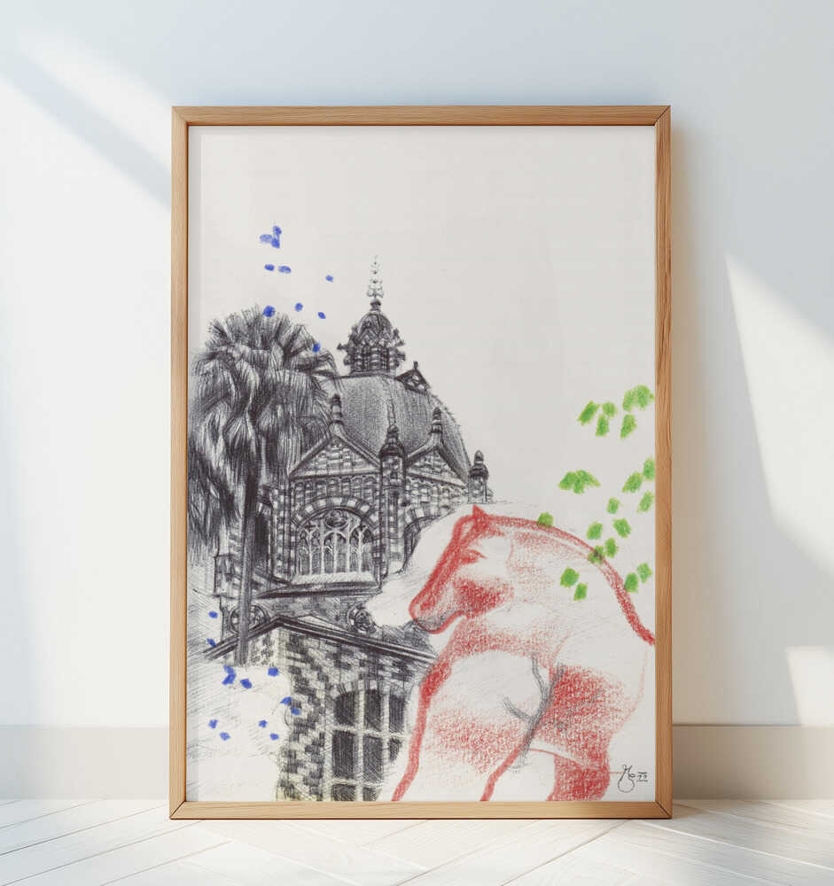 Cathedral Funk - Art Print by Mirjam Schrei