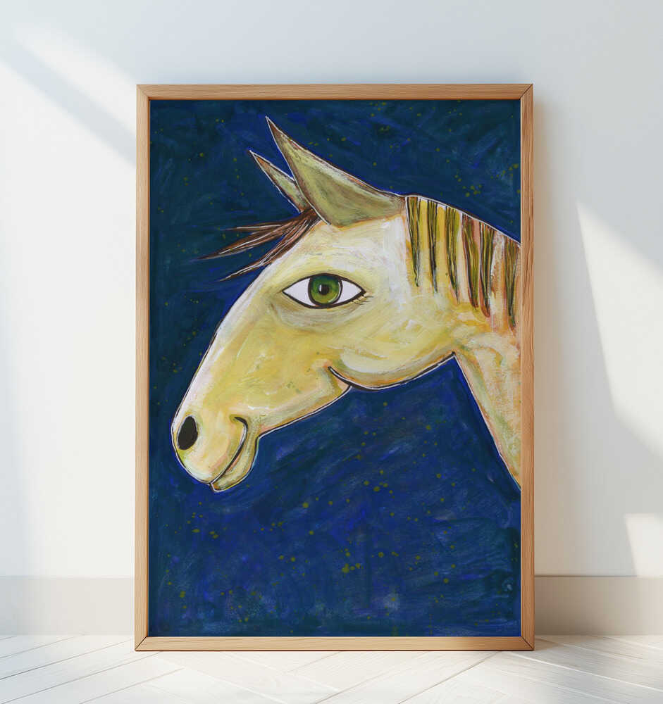 Dreaming of Horses - Art Print by Sharyn Bursic