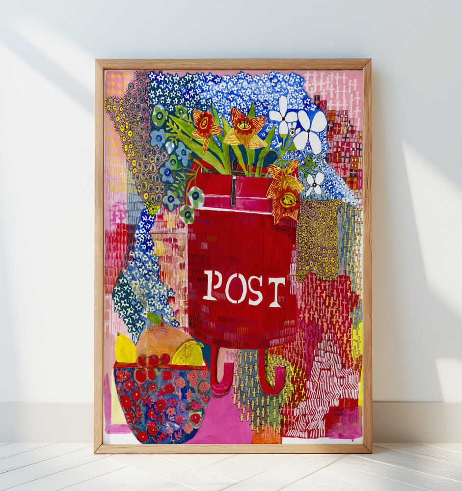Hey You Got Mail - Art Print by Sharon Nullmeyer