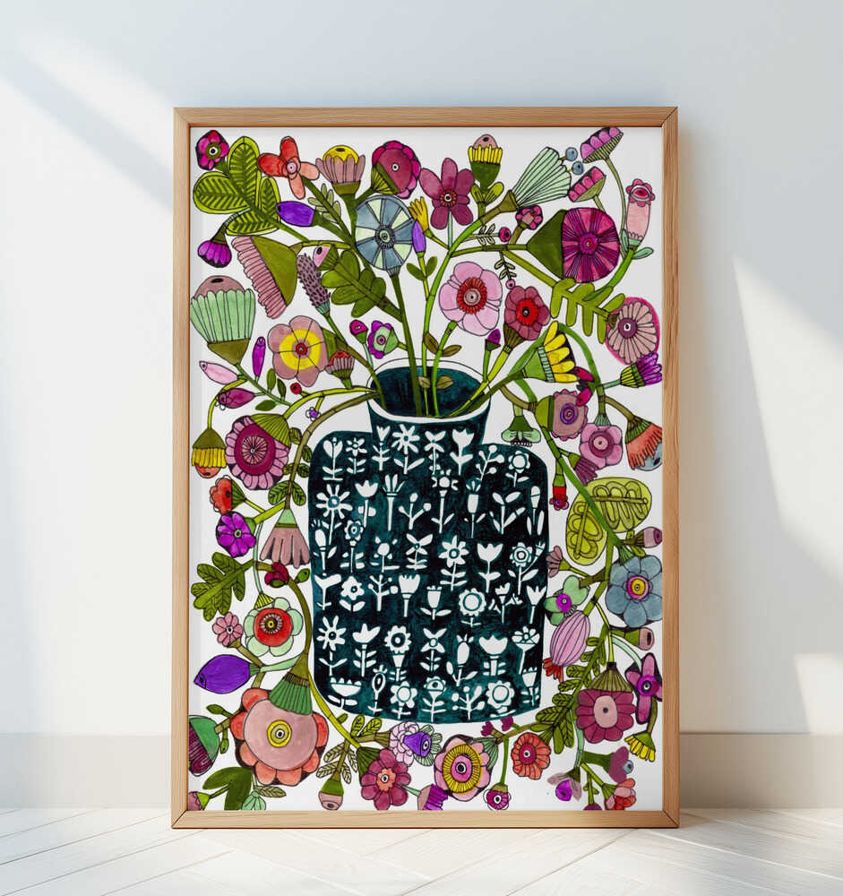 Full Vase - Art Print by Sharon Nullmeyer