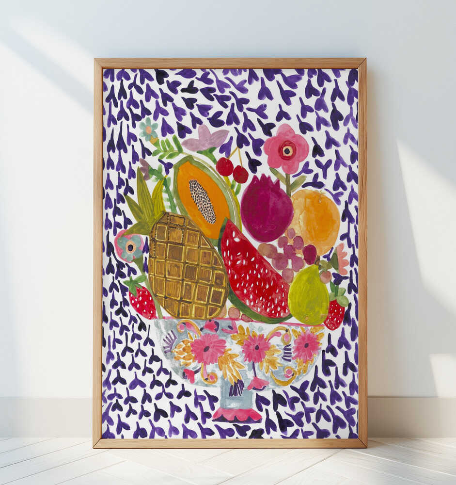 Fruitbowl - Art Print by Sharon Nullmeyer