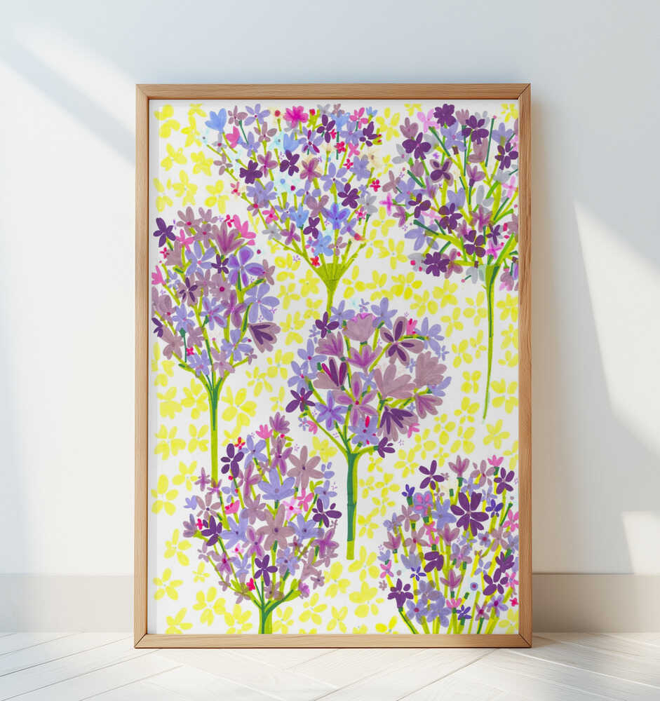 Lilly of the Nile - Art Print by Sharon Nullmeyer