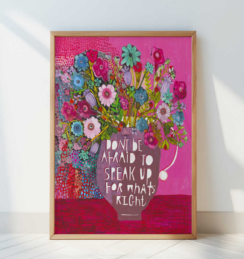 Speak the Truth - Art Print by Sharon Nullmeyer