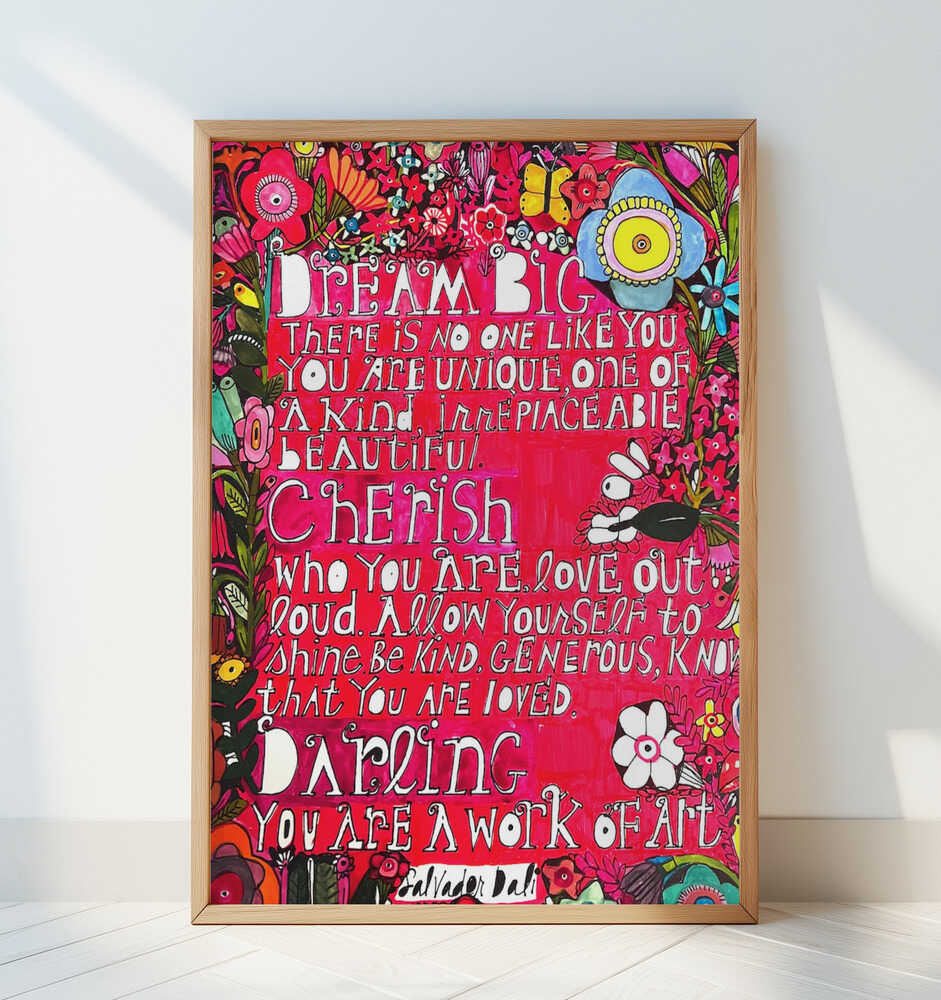 Dream Big - Art Print by Sharon Nullmeyer