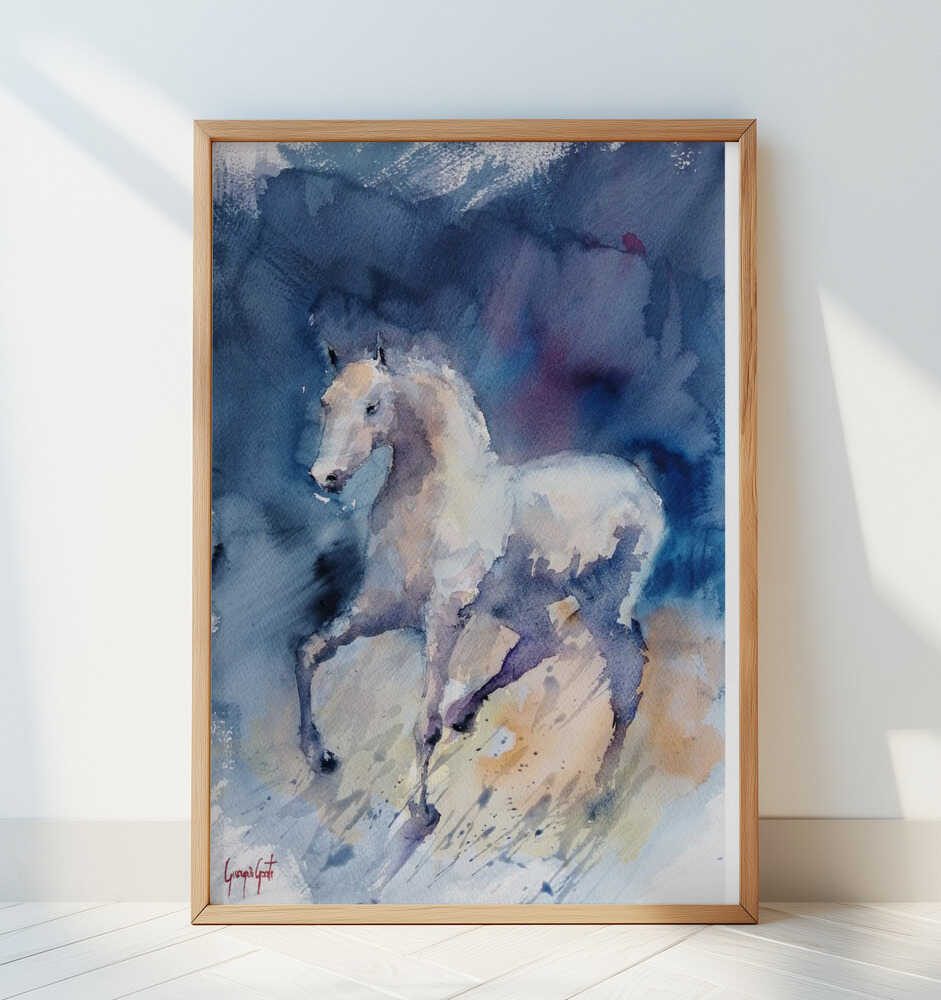 horses 25 - Art Print by Giorgio Gosti