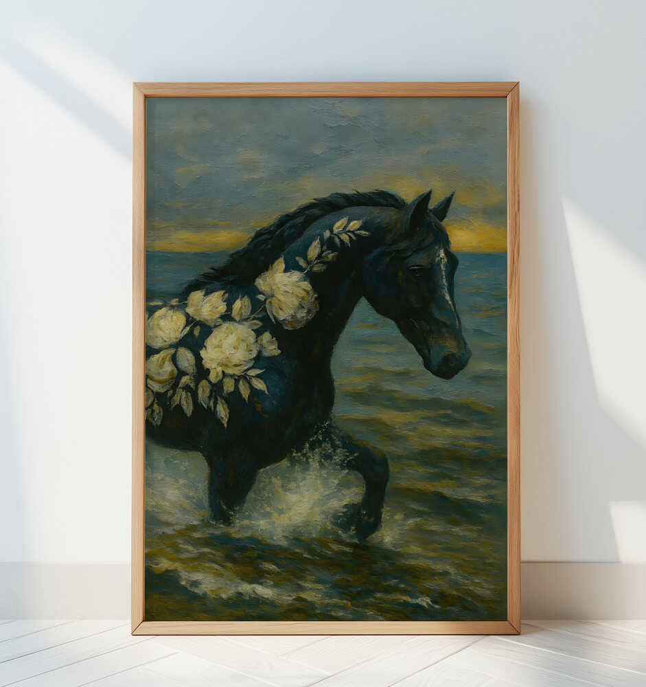 Midnight Rider - Art Print by HUGO