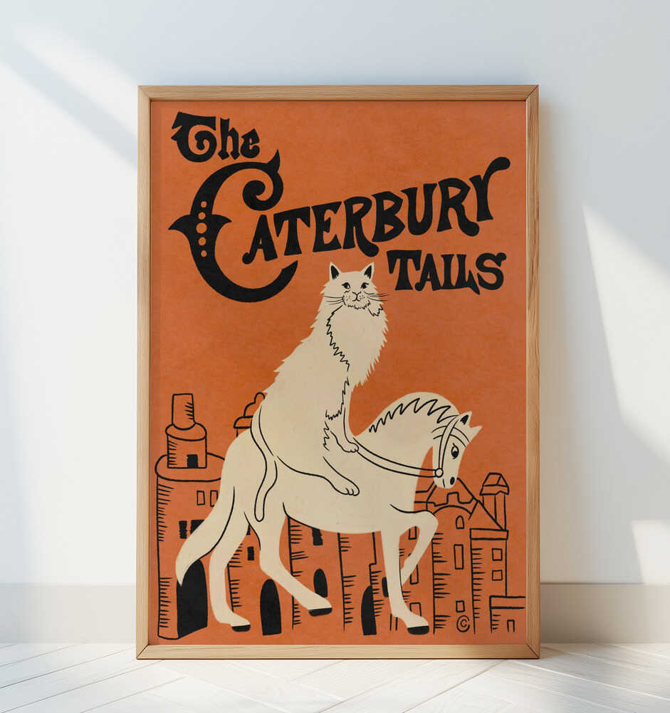 The Caterbury Tails - Art Print by Carrie Cantwell
