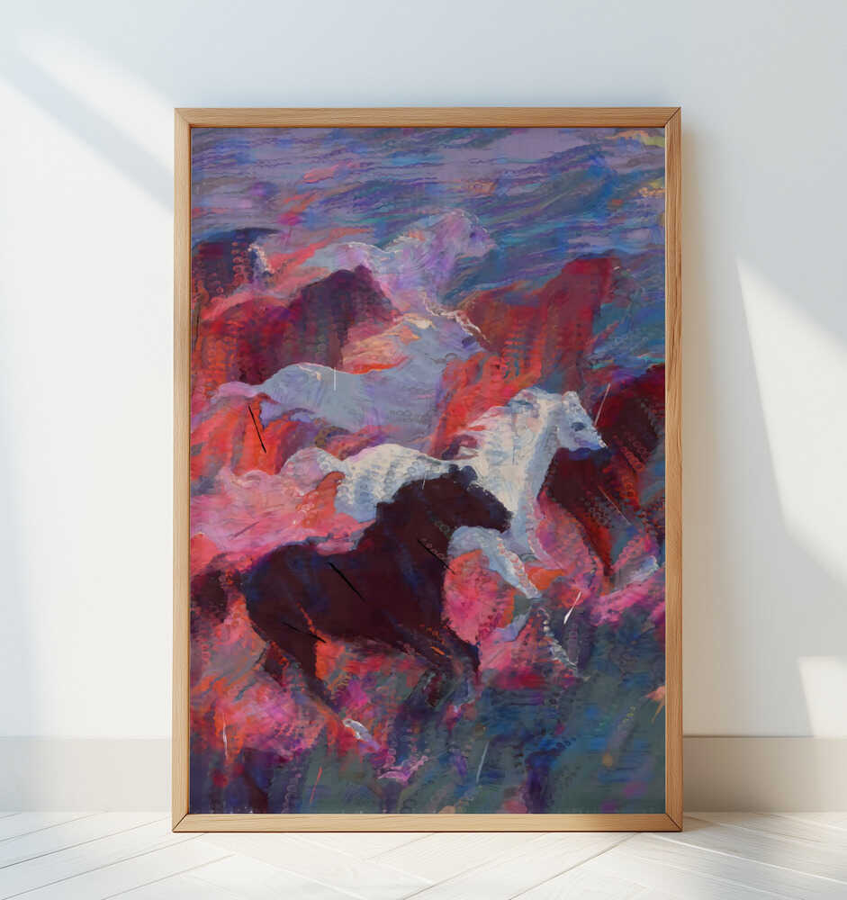 Wild Radiance - Art Print by Uma Gokhale