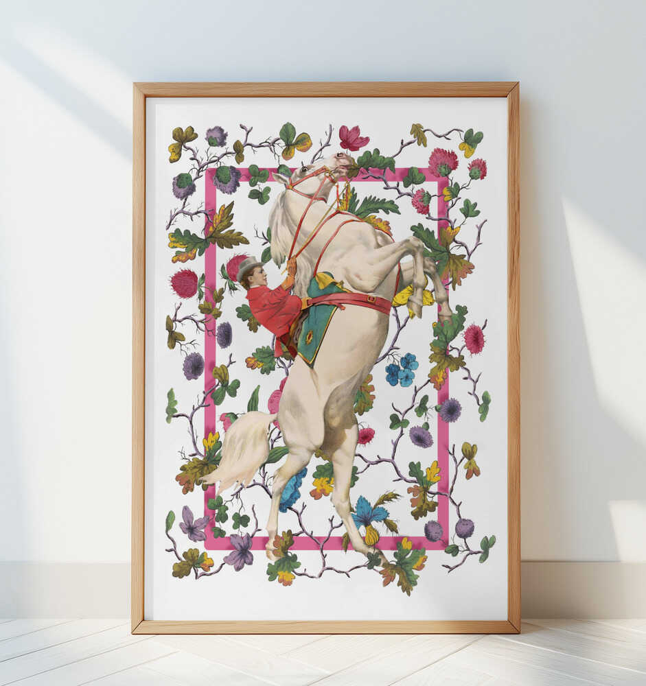 La Cavalière - Art Print by Marja van den Hurk