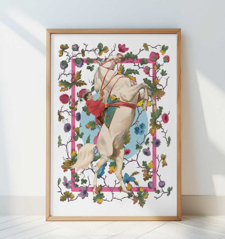 La Cavalière - Art Print by Marja van den Hurk