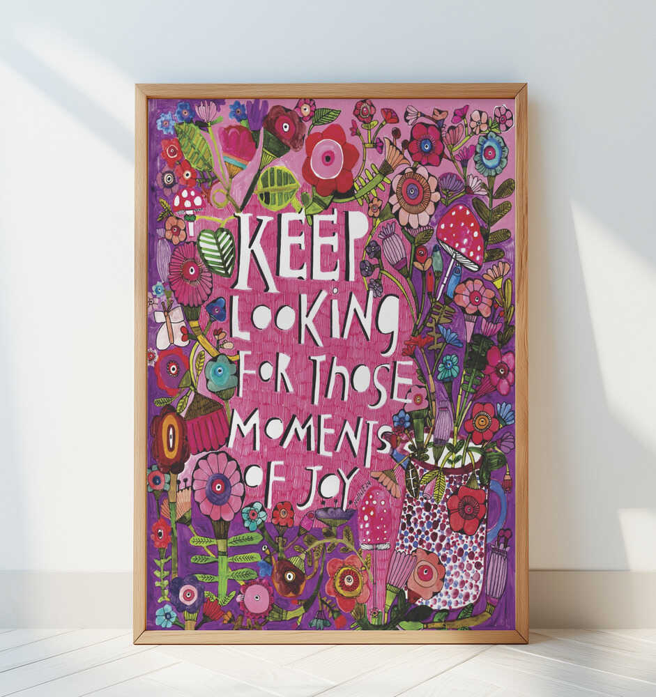 Moments of Joy - Art Print by Sharon Nullmeyer