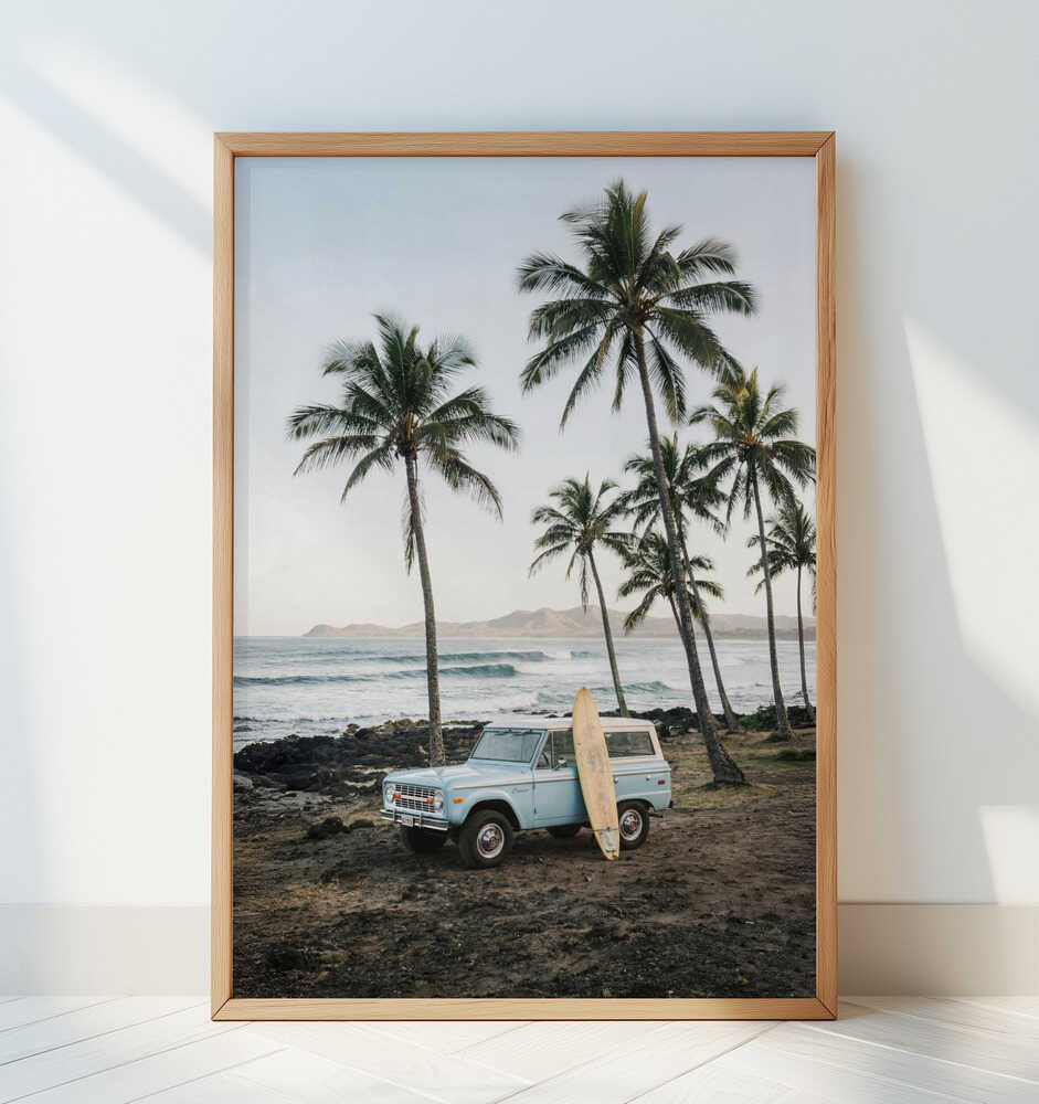 At the Beach - Art Print by Kathrin Pienaar