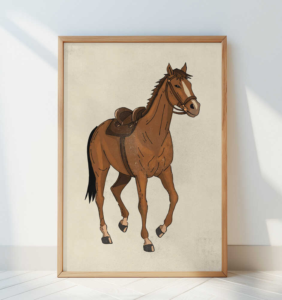 Horse - Art Print by Nicholas