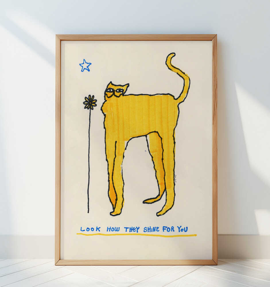 Look How They Shine for You - Art Print by EDEN KALIF