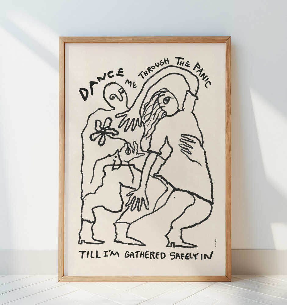 Dance Me To the End of Love - Art Print by EDEN KALIF