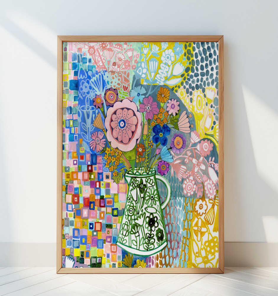 Power of Pastels - Art Print by Sharon Nullmeyer