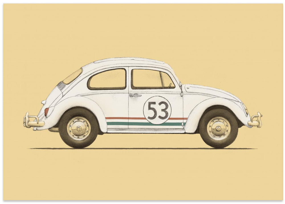Beetle - Art Print by Florent Bodart