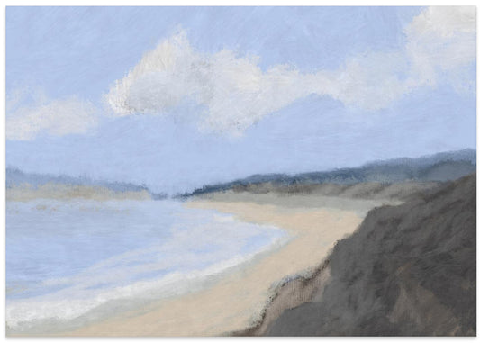 Croyde - Art Print by Dan Hobday