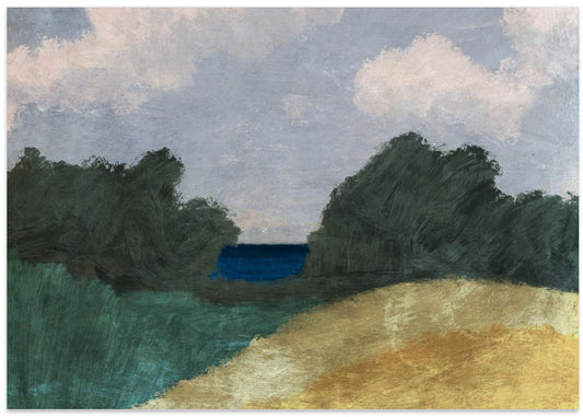 Glimpse - Art Print by Dan Hobday