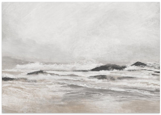 September Coast - Art Print by Dan Hobday