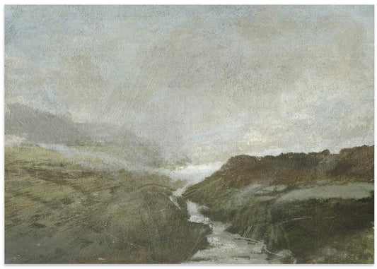 Highland Brook - Art Print by Dan Hobday