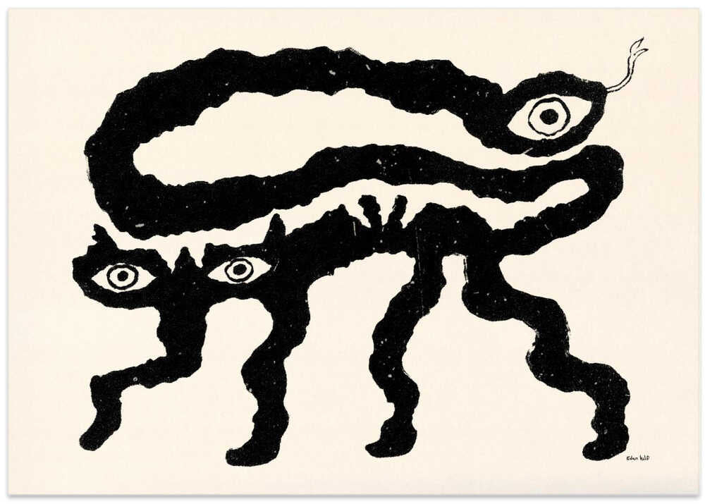 I Am Animals - Art Print by EDEN KALIF