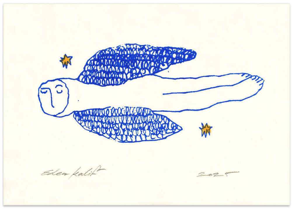 Angel - Art Print by EDEN KALIF