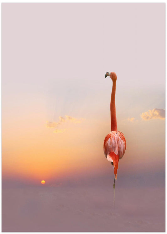 sunset ... - Art Print by Anna Cseresnjes