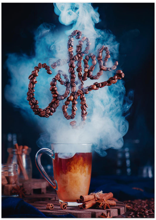 Smell the coffee - Art Print by Dina Belenko