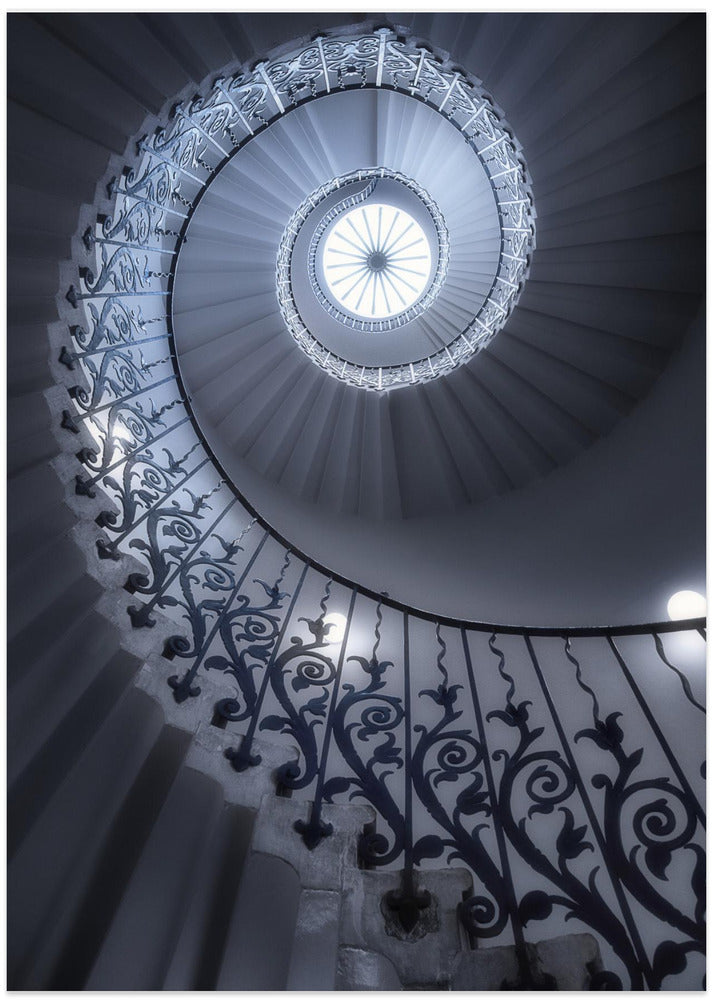 Tulip Stairs - Art Print by Massimo Cuomo
