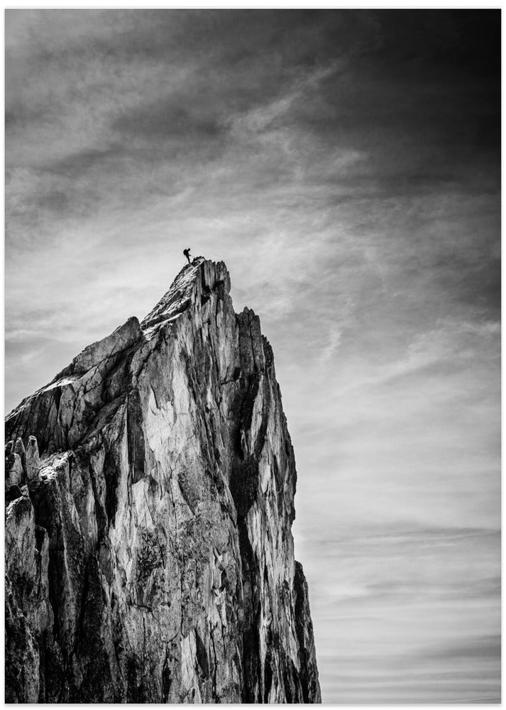 Balancing between Earth and Sky - Art Print by Thomas Vuillaume